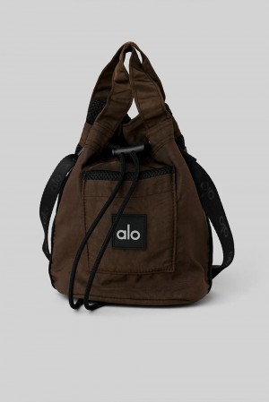 Bolso Saco Alo Yoga Cross Body Mujer Negros | Mexico XGN-640827