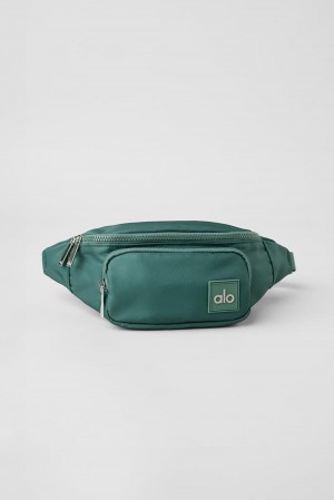 Bum Bags Alo Yoga Explorer Fanny Pack Mujer Winter Ivy | Mexico RJT-238514