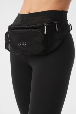 Bum Bags Alo Yoga Sheer Fanny Pack Mujer Negros | Mexico OYG-508619