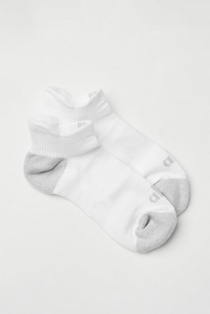 Calcetines Alo Yoga Performance Tab Mujer Blancos Grises | Mexico MYT-539071