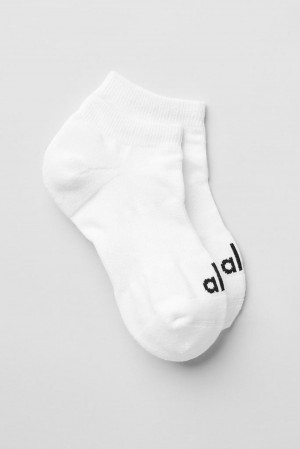 Calcetines Alo Yoga Unisex Street Mujer Blancos Negros | Mexico MNA-871602