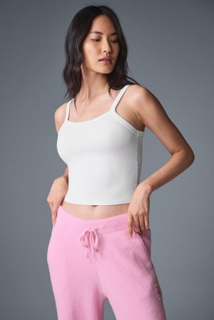 Camiseta De Tirantes Para Correr Alo Yoga Alosoft Sweet Talker Mujer Blancos | Mexico XQE-250761