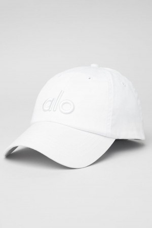 Gorras Alo Yoga Off-Duty Hombre Blancos Blancos | Mexico BTZ-159678