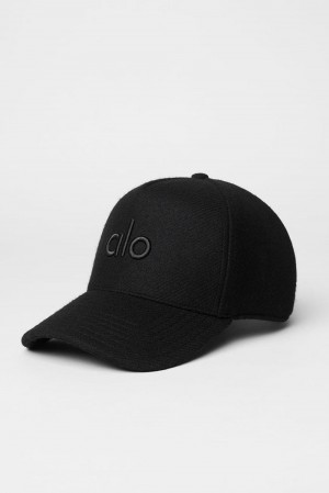 Gorras De Camionero Alo Yoga Wool District Hombre Negros | Mexico DUX-498650