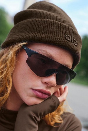 Gorro Alo Yoga Notable Mujer Espresso | Mexico XEP-480135