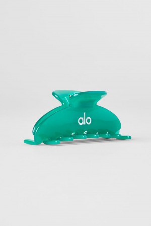 Hair Claw Alo Yoga 90's Claw Clip Mujer Verdes | Mexico VIT-092365