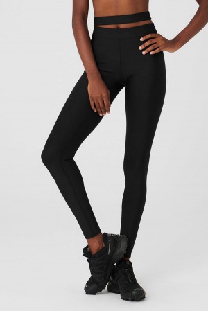 Leggins Alo Yoga Airlift High-Waist All Access Mujer Negros | Mexico SHP-265708