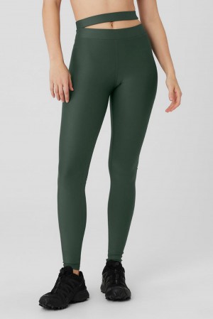 Leggins Alo Yoga Airlift High-Waist All Access Mujer Azules | Mexico XDF-915284