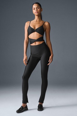 Onesies Alo Yoga Airlift A-List Mujer Negros | Mexico OMJ-326087