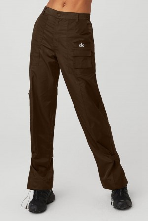 Pantalon Alo Yoga Blaze Mujer Espresso | Mexico WFR-978425