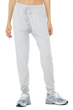 Pantalon Alo Yoga Conquer Revitalize Mujer Grises | Mexico ELI-537964