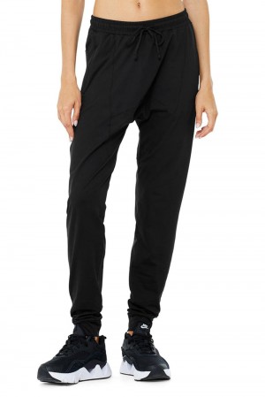 Pantalon Alo Yoga Conquer Revitalize Mujer Negros | Mexico MCS-582417