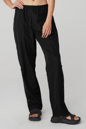 Pantalon Alo Yoga Legend Snap Mujer Negros | Mexico KNM-701856