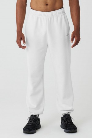 Pantalon Deportivo Alo Yoga Accolade Hombre Blancos | Mexico YVB-724936