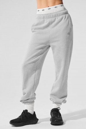 Pantalon Deportivo Alo Yoga Accolade Mujer Grises | Mexico TKU-079218