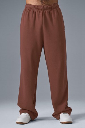 Pantalon Deportivo Alo Yoga Accolade Straight Leg Hombre Chestnut | Mexico JVX-210856