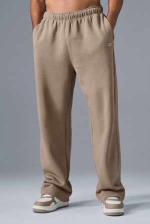 Pantalon Deportivo Alo Yoga Accolade Straight Leg Hombre Gravel | Mexico RCO-570863