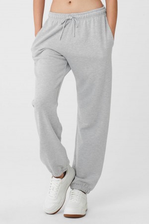 Pantalon Deportivo Alo Yoga Chill Mujer Grises | Mexico PCS-802573
