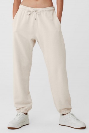Pantalon Deportivo Alo Yoga Chill Mujer Bone | Mexico PJC-148905