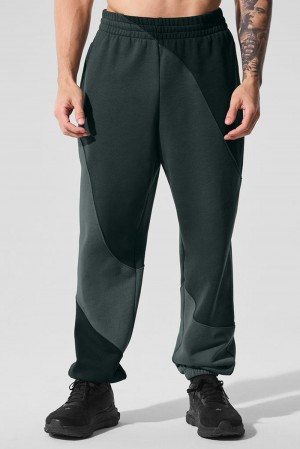 Pantalon Deportivo Alo Yoga Make Waves Hombre Verdes | Mexico DSU-237465