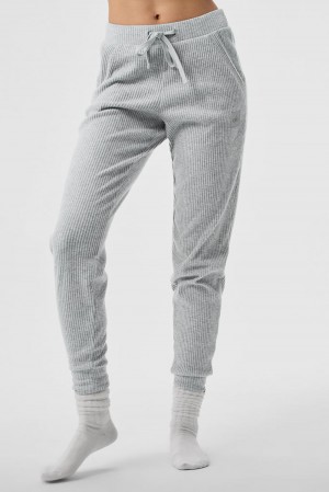 Pantalon Deportivo Alo Yoga Muse Mujer Grises | Mexico IVR-945768