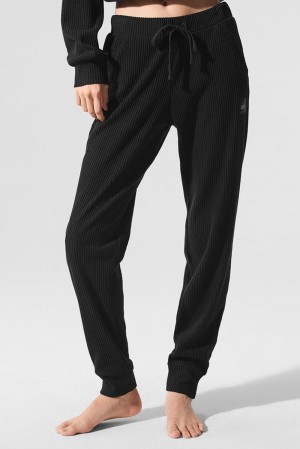 Pantalon Deportivo Alo Yoga Muse Mujer Negros | Mexico CYP-795428