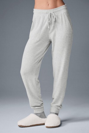 Pantalon Deportivo Alo Yoga Soho Mujer Grises | Mexico QLN-125648