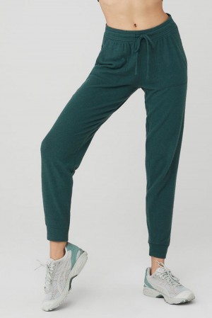 Pantalon Deportivo Alo Yoga Soho Mujer Verdes | Mexico FMP-728316