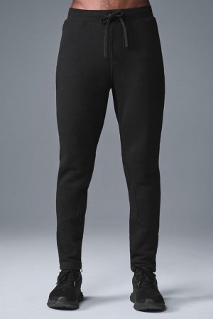 Pantalon Deportivo Alo Yoga The Triumph Hombre Negros | Mexico TGP-094835