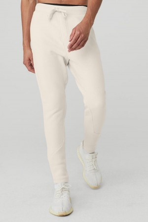 Pantalon Deportivo Alo Yoga The Triumph Hombre Bone | Mexico ILO-309487