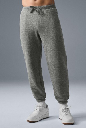 Pantalon Deportivo Alo Yoga Triumph Restore Hombre Grises | Mexico ZKE-029136