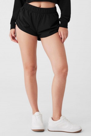Short Alo Yoga Cinch It Up Mujer Negros | Mexico NPJ-213756