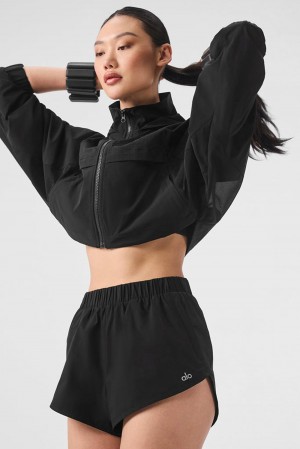 Short Alo Yoga Playmaker Dolphin Mujer Negros | Mexico AFB-819273