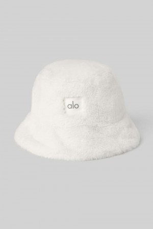 Sombreros De Pescador Alo Yoga Faux Fur Mujer Ivory | Mexico UCL-594806