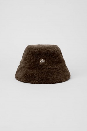 Sombreros De Pescador Alo Yoga Foxy Sherpa Mujer Espresso | Mexico TVO-583129