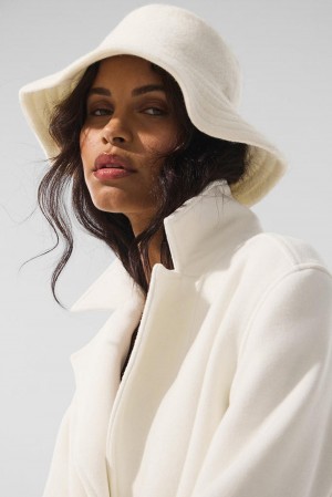 Sombreros De Pescador Alo Yoga Merino Wool Mujer Ivory | Mexico CFP-358027