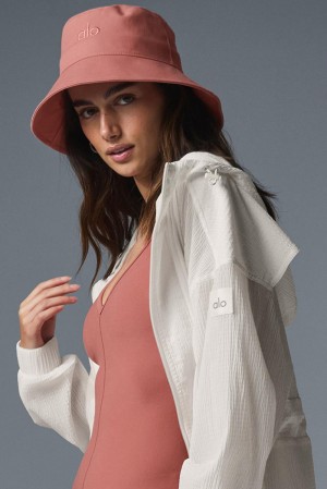 Sombreros De Pescador Alo Yoga Weekender Mujer Soft Terracotta | Mexico YWV-692035