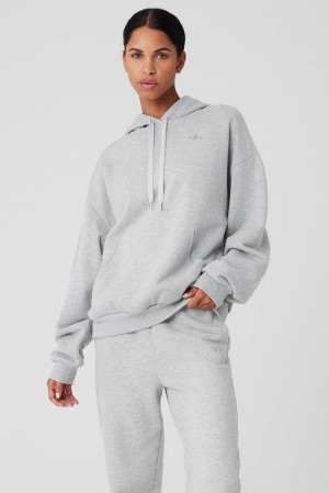 Sudadera con Capucha Alo Yoga Accolade Mujer Grises | Mexico RTM-149286