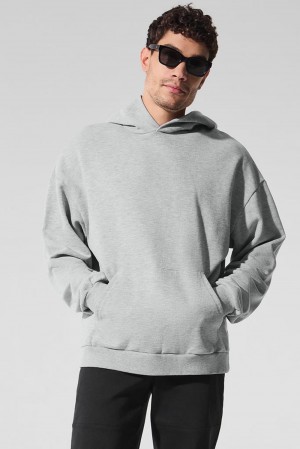 Sudadera con Capucha Alo Yoga Chill Hombre Grises | Mexico BQK-392748
