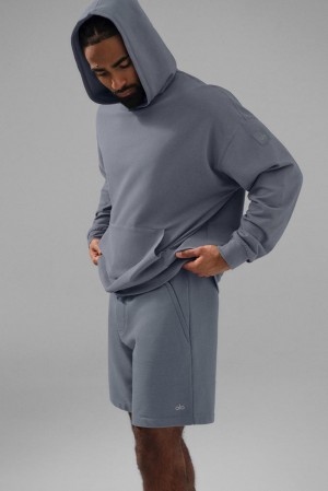 Sudadera con Capucha Alo Yoga Double Take Hombre Grises | Mexico BYA-238790