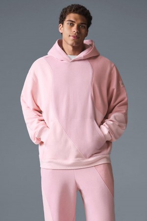 Sudadera con Capucha Alo Yoga Make Waves Hombre Rosas | Mexico SAQ-463509