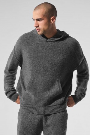 Sudadera con Capucha Alo Yoga New Class Cashmere Hombre Plateadas Grises | Mexico TGQ-085236