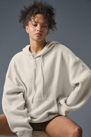 Sudadera con Capucha Alo Yoga Triumph Restore Mujer Bone | Mexico VYP-368240