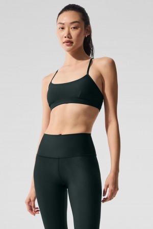 Sujetador Deportivo Alo Yoga Airlift Intrigue Mujer Verdes | Mexico HBX-823409