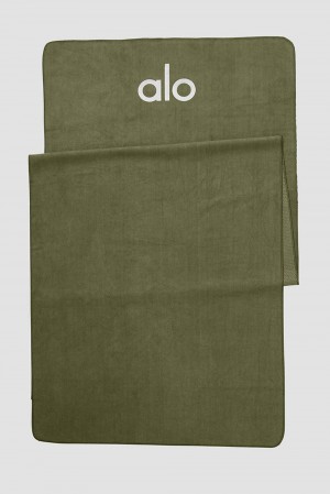 Toalla Alo Yoga Grounded No-Slip Mujer Jungle | Mexico HZU-532017