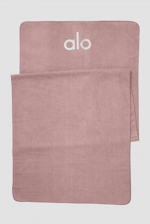 Toalla Alo Yoga Grounded No-Slip Mujer Smoky Quartz | Mexico VPD-205876
