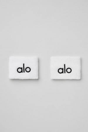 Wristband Alo Yoga Glow (2-Pack) Hombre Blancos | Mexico XDB-958721