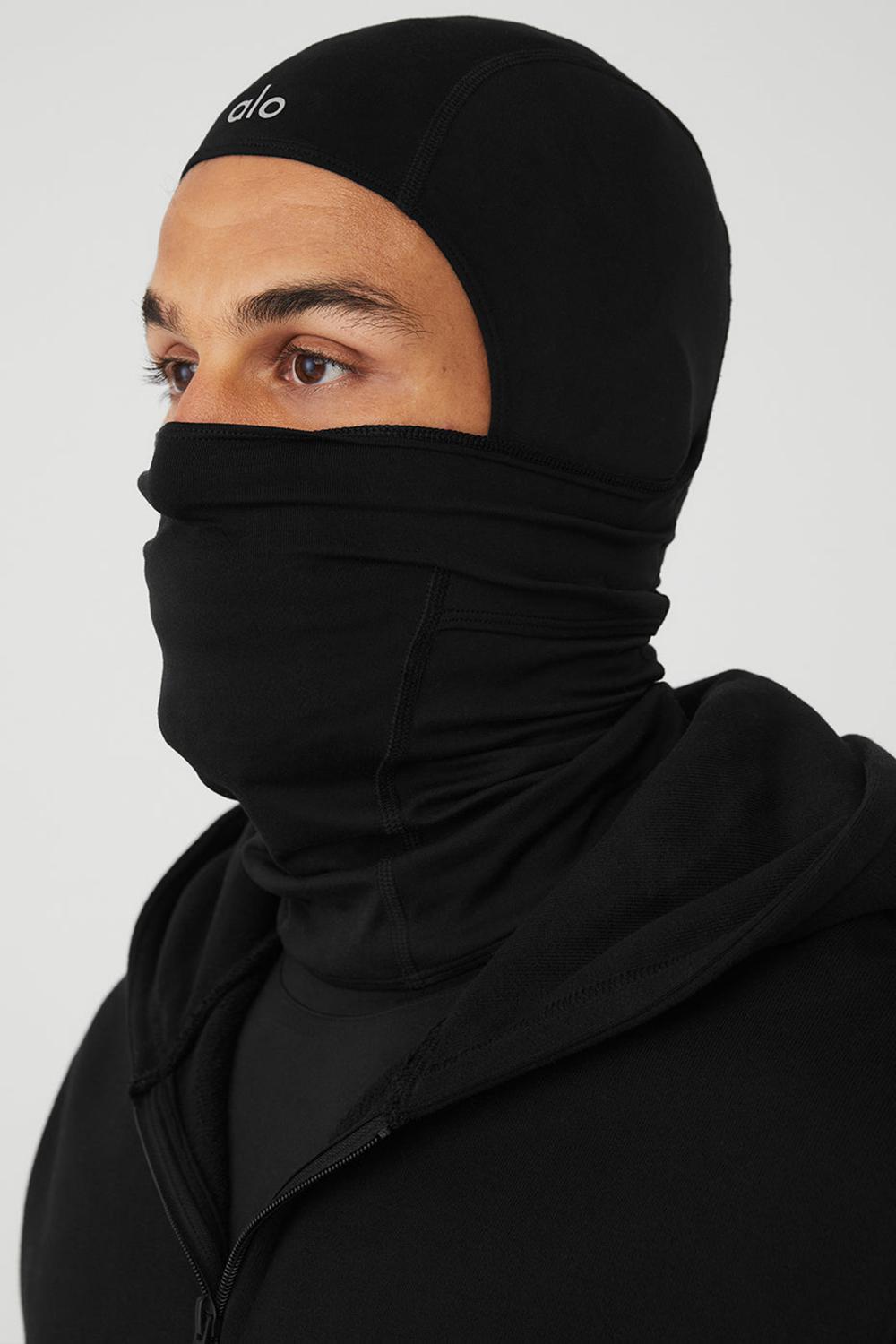 Balaclava Alo Yoga Summit Mujer Negros | Mexico  NGV-590627