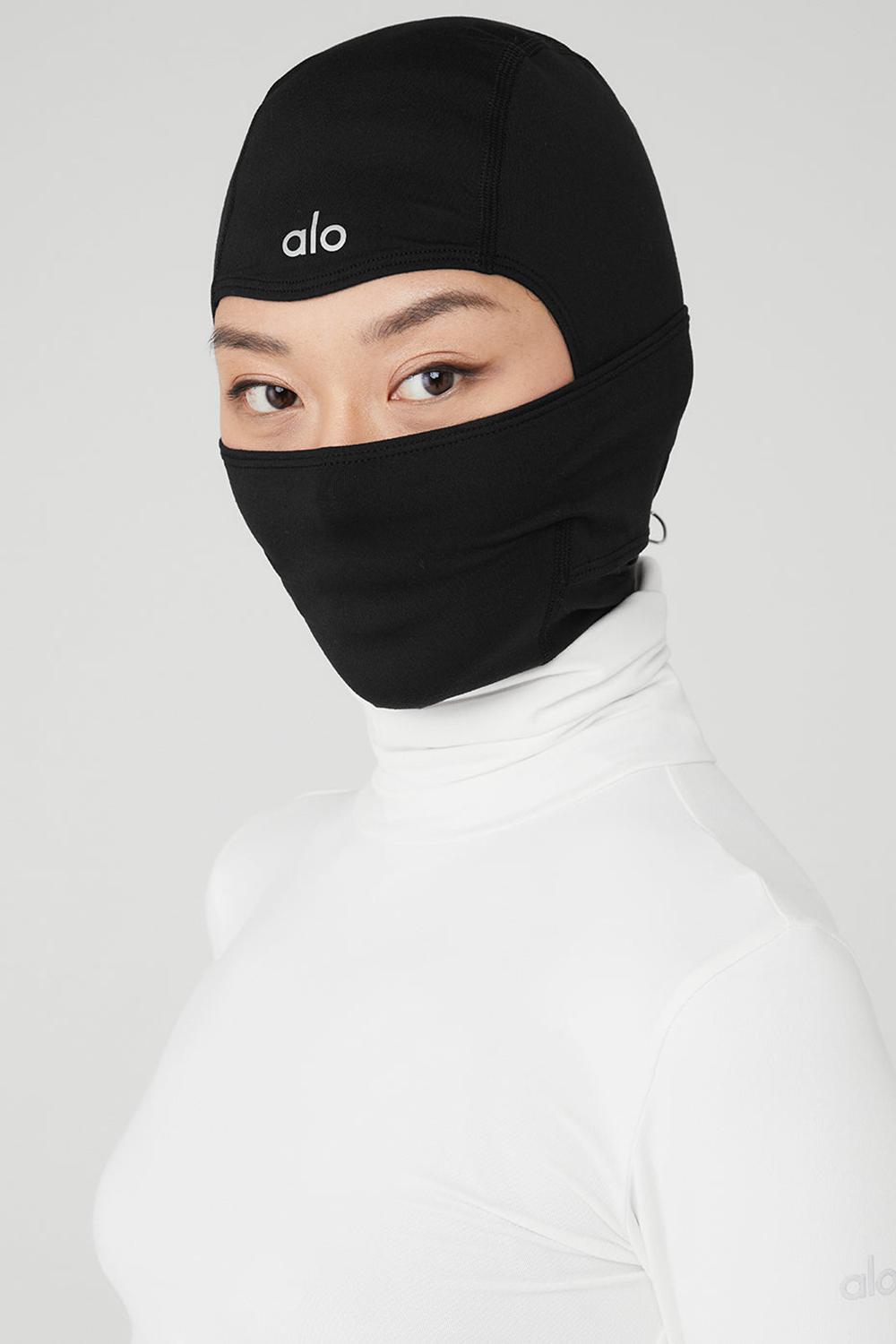 Balaclava Alo Yoga Summit Mujer Negros | Mexico  NGV-590627