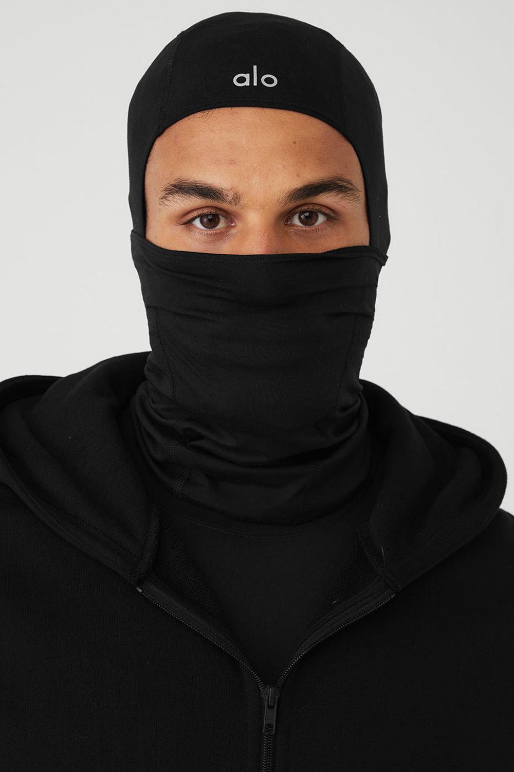 Balaclava Alo Yoga Summit Mujer Negros | Mexico  NGV-590627